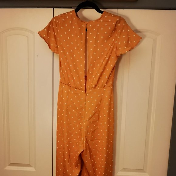 NEW | Dynamite Yellow Polka Dot Romper - Picture 6 of 10